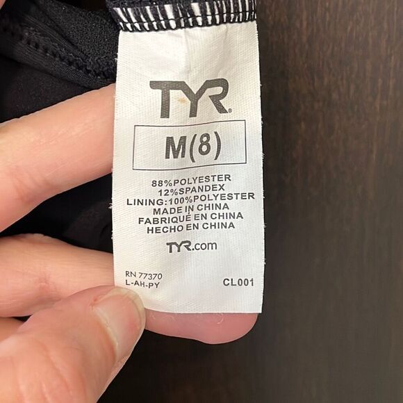 TYR Parma Shea 2 in 1 Tankini Top Size 8 - Picture 5 of 6